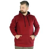 Mode XL 20562 Bordo Erkek Sweatshirt