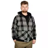 Mode XL 20579 Siyah Kapüşonlu Erkek Sweatshirt