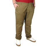 Mode XL 20850 Milano Haki Keten Erkek Pantolon