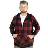 Mode XL 21574 Vişne Erkek Sweatshirt
