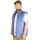 Mode XL 21601 Hexagon İndigo Erkek Yelek