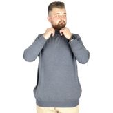 Mode XL 22208 İndigo Erkek Kazak
