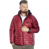 Mode XL 22602 Bordo Kapitone Erkek Mont