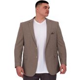 Mode XL 23028 Britanya Vizon Blazer Erkek Ceket