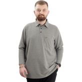 Mode XL 23449 Waffle Haki Erkek Sweatshirt