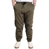 Mode XL 23912 Haki Keten Erkek Pantolon