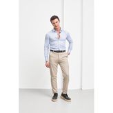 Modefendicom Regular Fit Gömlek - Buz Mavisi