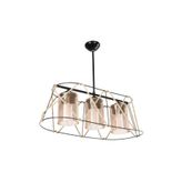 Modelight ASZ-0986 Gezegen Bal Camlı Halatlı 3'lü Avize