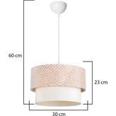 ModeLight Deko Sarkıt Turuncu Artı Desenli