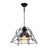 Modelight Ekin Metal Asimetrik Tekli Modern Siyah Sarkıt