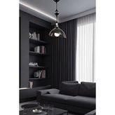 ModeLight Esta Küre Siyah/krom Sarkıt