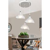 ModeLight Esta Üçlü Avize Şeffaf
