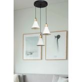ModeLight Porto 3'lü Çember Avize Krem