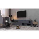 Modern 2 Tv ÜNITESI, Mdf,tv Sehpa - Gri