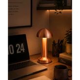 Modern Bronz Mantar Masa Lambası Led Dokunmatik Dekoratif Aydınlatma Diğer