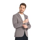 Modern Erkek Blazer Mono Yaka Spor Ceket Örme