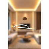 Modern Eskitme Karçiçeği Model 3 Renk (Beyaz / Sarı / Günışığı) LED Avize - Günışığı Led Işık