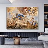 Modern tablo Rönesans Kanvası – Versailles Sarayı Tavan Tablosu