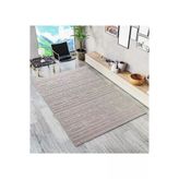 Modern Tasarımlı Jüt Dokuma Loop Sisal Bej Renk Halı