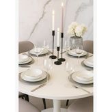 Moderna 24 Parça 6 Kişilik Yemek Takımı Platin