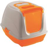 Moderna 50x39x37 cm Turuncu Flip Cat Kapalı Kedi Tuvaleti