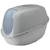 Moderna Mega Smart Kapalı Kedi Tuvaleti - Titanium 65 CM