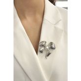 Modex İncili Fiyonk Broş (Ölçü:5cm)