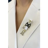 Modex Mineli Çantalı Öğretmen Broş (6cm)