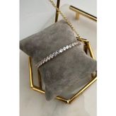 Modex Sıra Taşlı Yaylı Bileklik(19 cm)