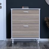 Modilayn UMAY Antre Hol 72 x 90 x 25,5 cm’ lik 2 Düşer Kapak 4 Göz Raf Bölmeli Ayakkabılık