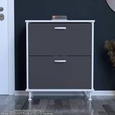 Modilayn Umay Antre Hol 72X 90X 26 Cm’ Lik 2 Düşer Kapak 4 Göz Bölmeli Ayakkabılık