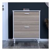 Modilayn Umay Antre Hol 72X 90X 26 Cm’ Lik 2 Düşer Kapak 4 Raf Göz Bölmeli Ayakkabılık