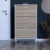 Modilayn Varbi Antre Hol 72X127x26 Cm Lik 3 Düşer Kapak 6 Göz Bölmeli Ayakkabılık