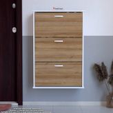 Modilayn Varbi Asma Kapı Önü 72 X 107 X 25,5 Cm’ Lik 3 Düşer Kapak 6 Göz Bölmeli Ayakkabılık