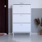 Modilayn Varbi Kapı Önü 52 X 119 X 25,5 Cm’ Lik 3 Düşer Kapak 6 Göz Raf Bölmeli Ayakkabılık