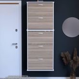 Modilayn Varbi Umay' 2 Li Asma Antre 72X181x25, 5 Cm’ Lik 5 Düşer Kapak 10 Göz Bölme Raf Ayakkabılık