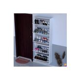 Modilayn Varbi Umay' 2 Li Asma Kapı Önü 72x193x26 Cm 5 Düşer Kapak 10 Bölmeli Ayakkabılık