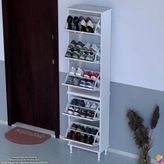 Modilayn Varbi Umay Kapı Önü 52X205x26 Cm’ Lik 5 Düşer Kapak 10 Göz Bölme Ayakkabılık