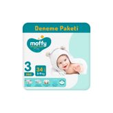 Moffy Twin Midi No 3 Bebek Bezi 34 Adet
