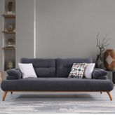 Moka Kanepe 3´Lü K-837 Antrasit