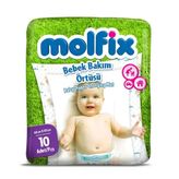 Molfix 10'lu Bebek Bakım Örtüsü