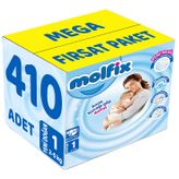 Molfix No:1 Yenidoğan 410 Adet Bebek Bezi