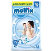 Molfix No:2 Mini 100 Adet Bebek Bezi