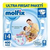 Molfix No:4 Maxi 400 Adet Bebek Bezi