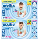 Molfix No:5 Junior 200 Adet Bebek Bezi
