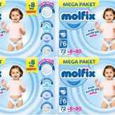 Molfix No:6 XLarge 320 Adet Bebek Bezi