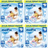 Molfix No:6 XLarge 400 Adet Bebek Bezi