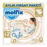 Molfix Pure Soft No:2 Mini Bebek Bezi