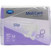 Molicare Premium Super Plus - Bel Bantlı Hasta Bezi Mor-M