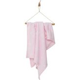 Mollia Baskılı Polar Battaniye - Açık Pembe